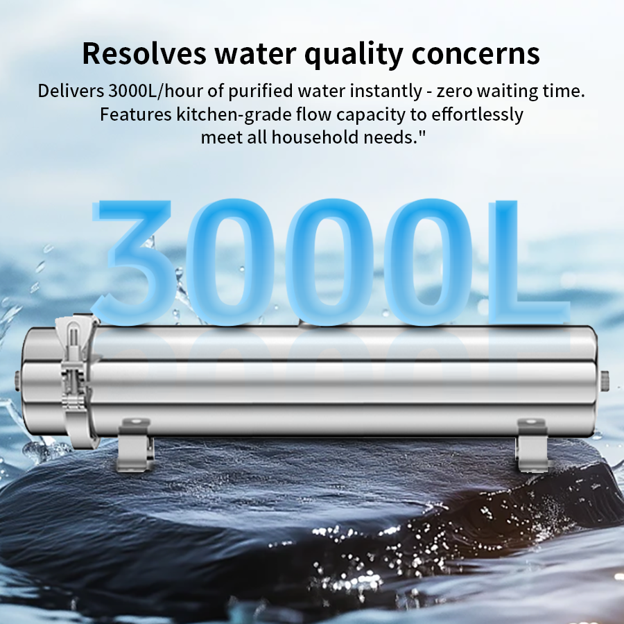 Stainless Steel Ultrafiltration Whole-House Water Purifier